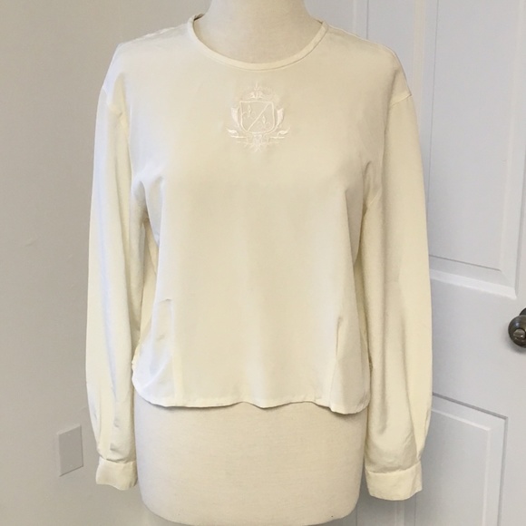 Vintage Embroidered Emblem Top - Picture 2 of 6